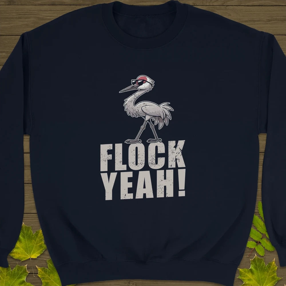 Flock Yeah Crewneck Sweatshirt Navy