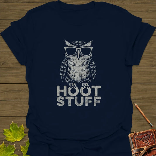 Hoot Stuff T-Shirt Navy