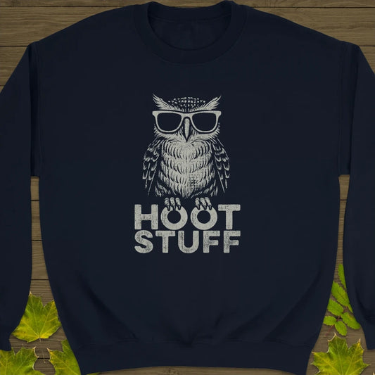 Hoot Stuff Crewneck Sweatshirt Navy