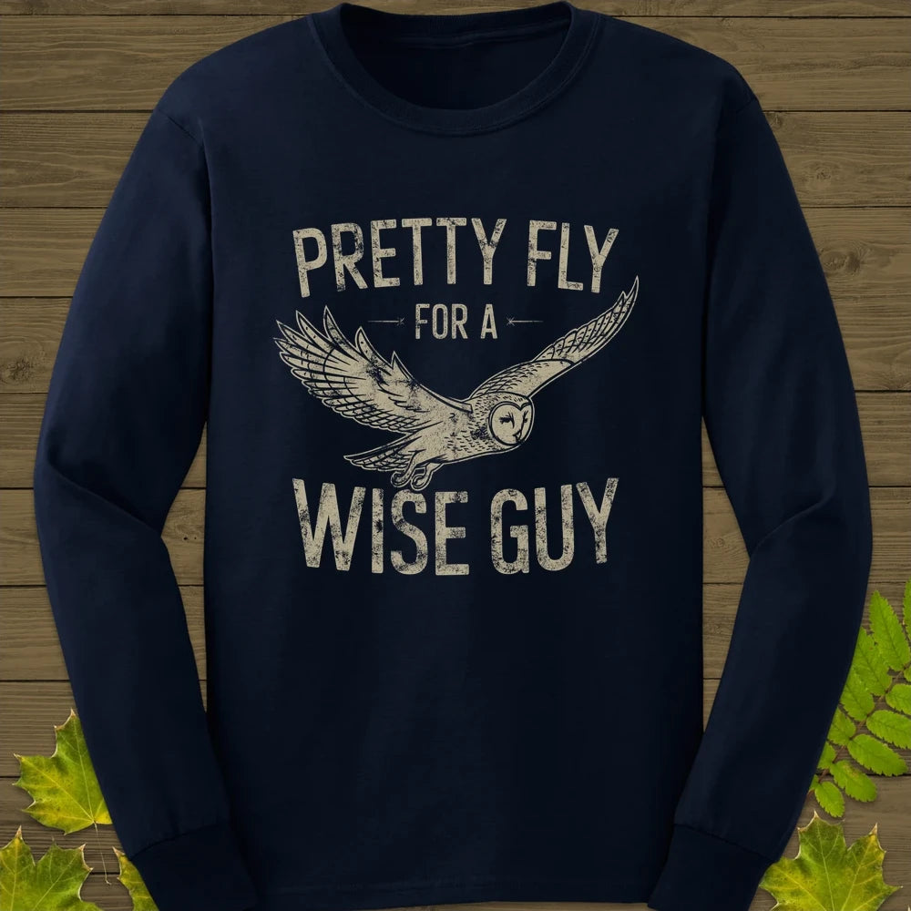 Pretty Fly, Wise Guy Long Sleeve Navy