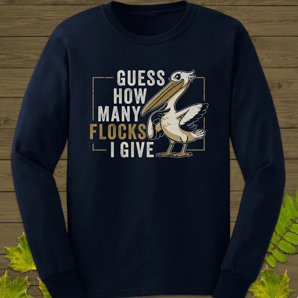 How Many Flocks Long Sleeve Navy