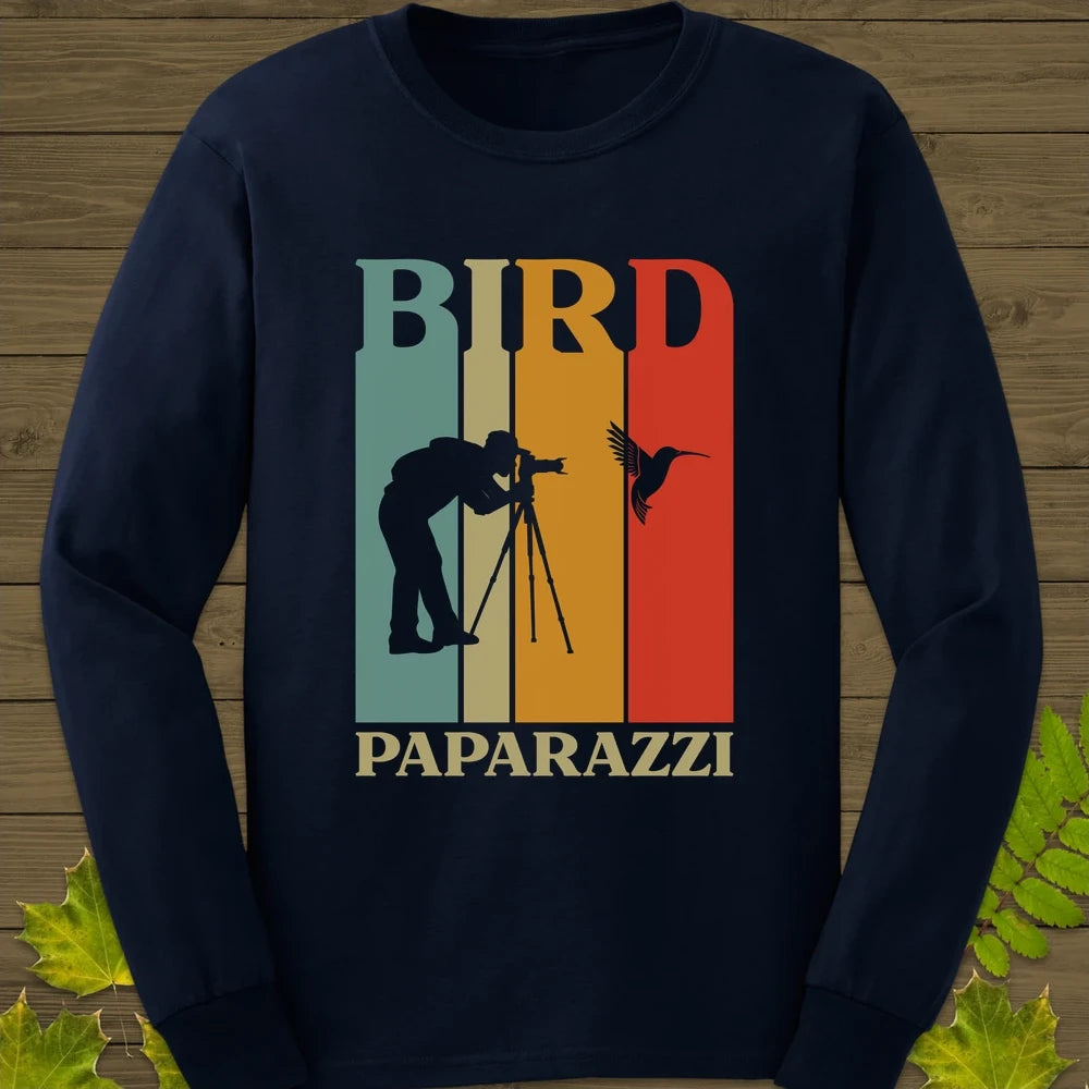 Bird Paparazzi Long Sleeve Navy