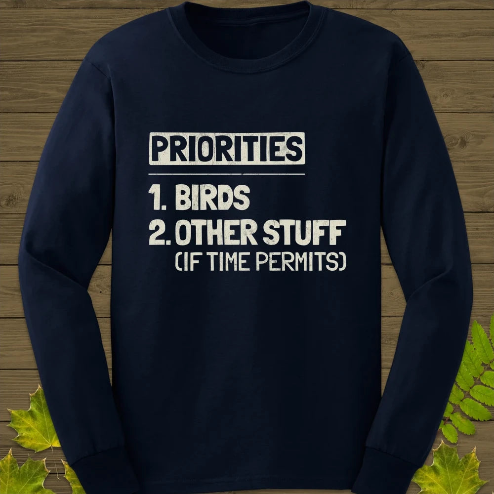 Priorities Long Sleeve Navy