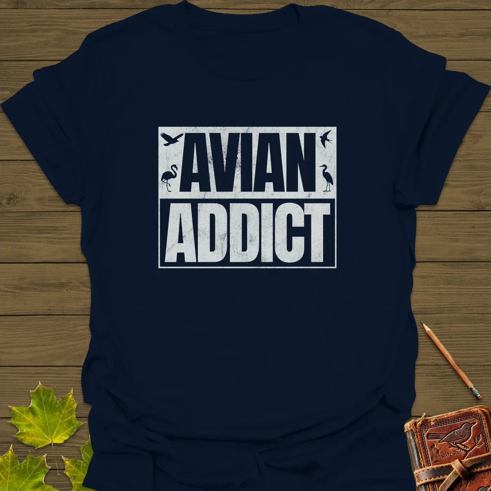 Avian Addict T-Shirt Navy