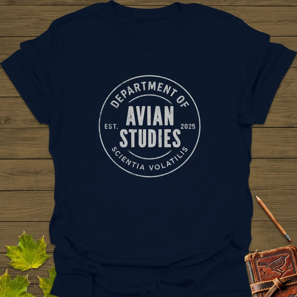 Avian Studies T-Shirt Navy