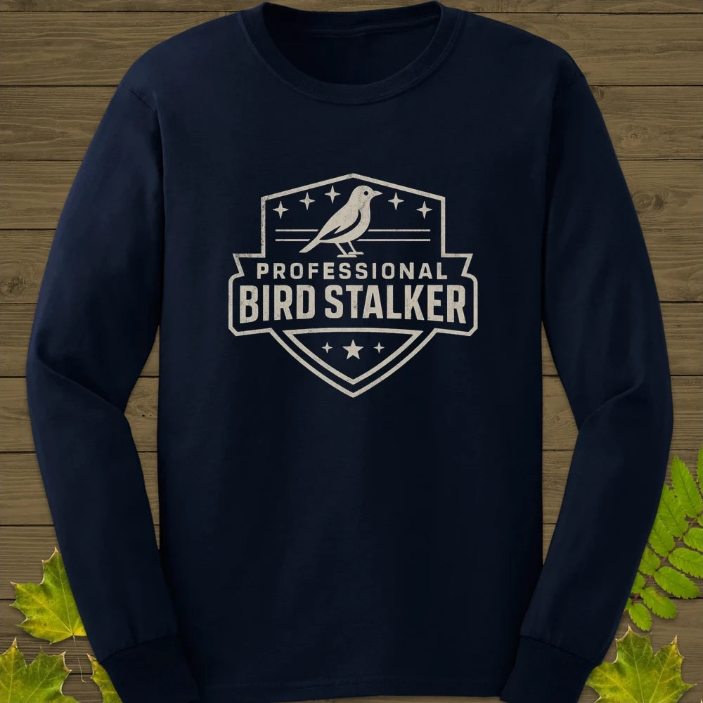 Bird Stalker Long Sleeve Navy