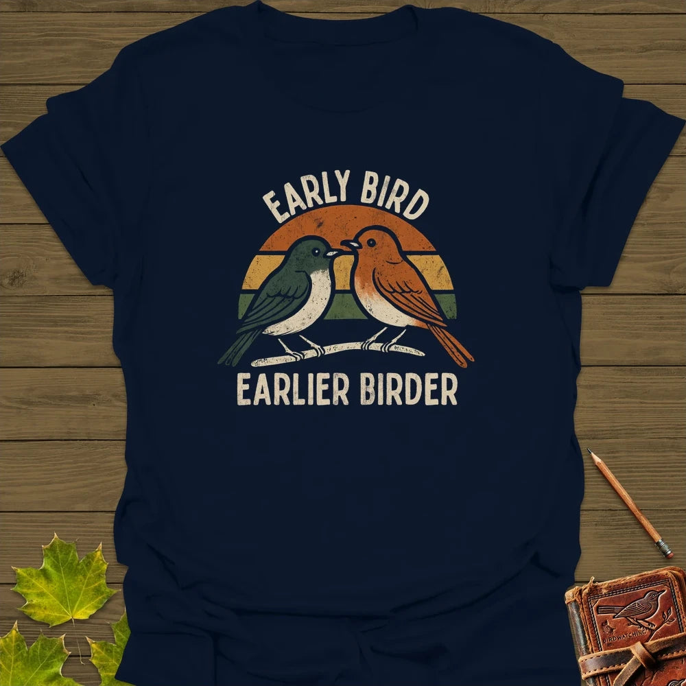 Earlier Birder T-Shirt Navy