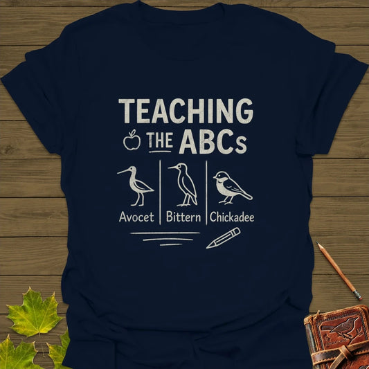 Teaching The ABCs T-Shirt Navy