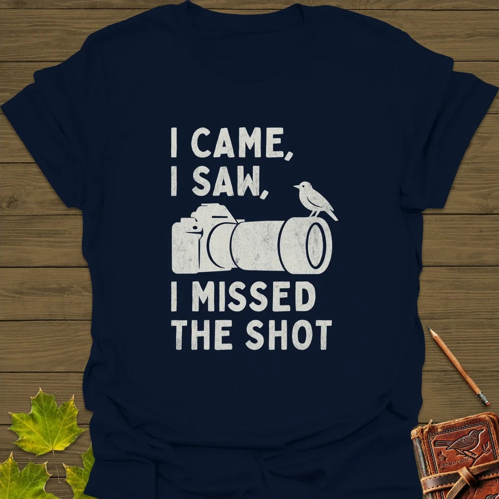 Missed The Shot T-Shirt Navy