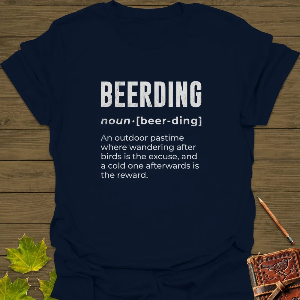 Beerding Definition T-Shirt Navy