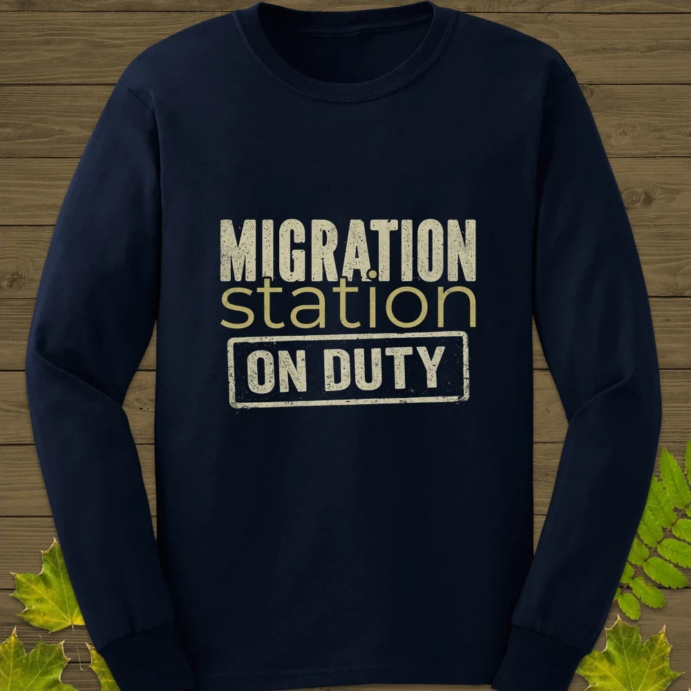Migration Station Long Sleeve Navy