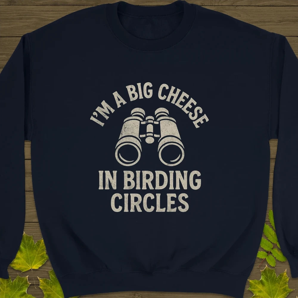 Big Cheese Crewneck Sweatshirt Navy