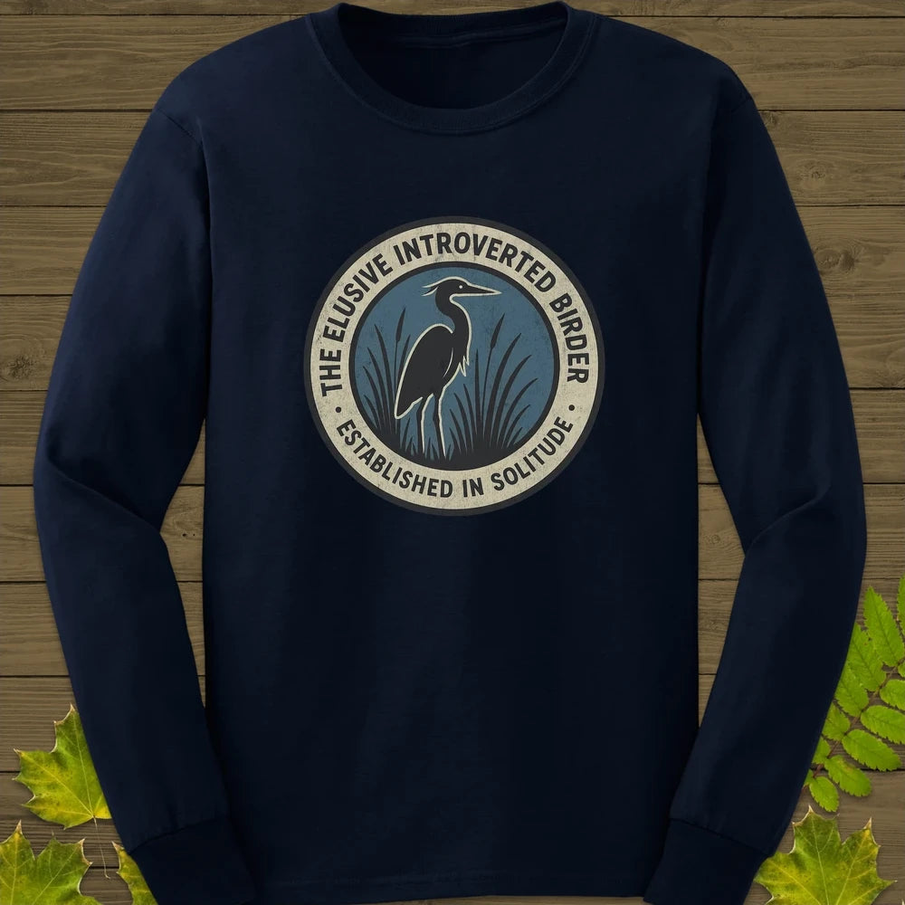 Elusive Birder Long Sleeve Navy