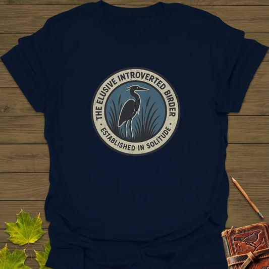 Elusive Birder T-Shirt Navy