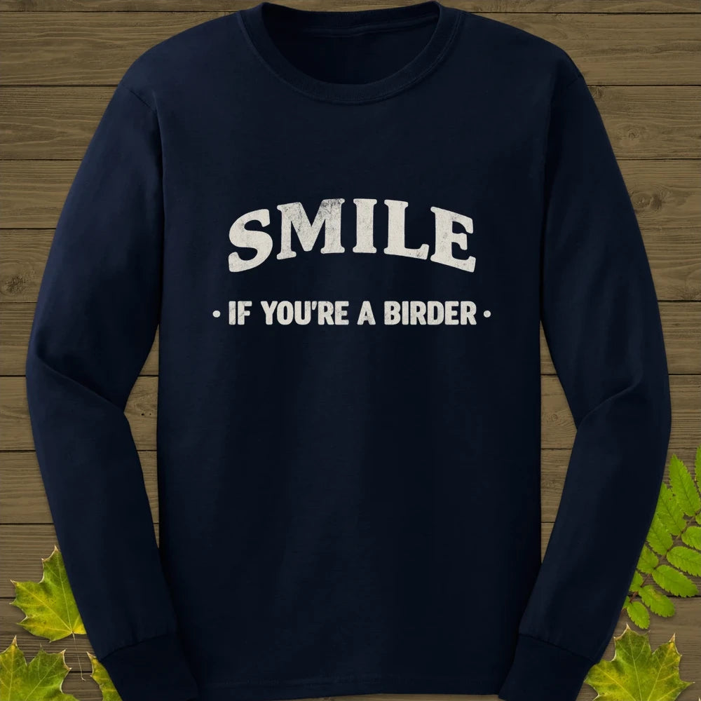 Smile Long Sleeve Navy