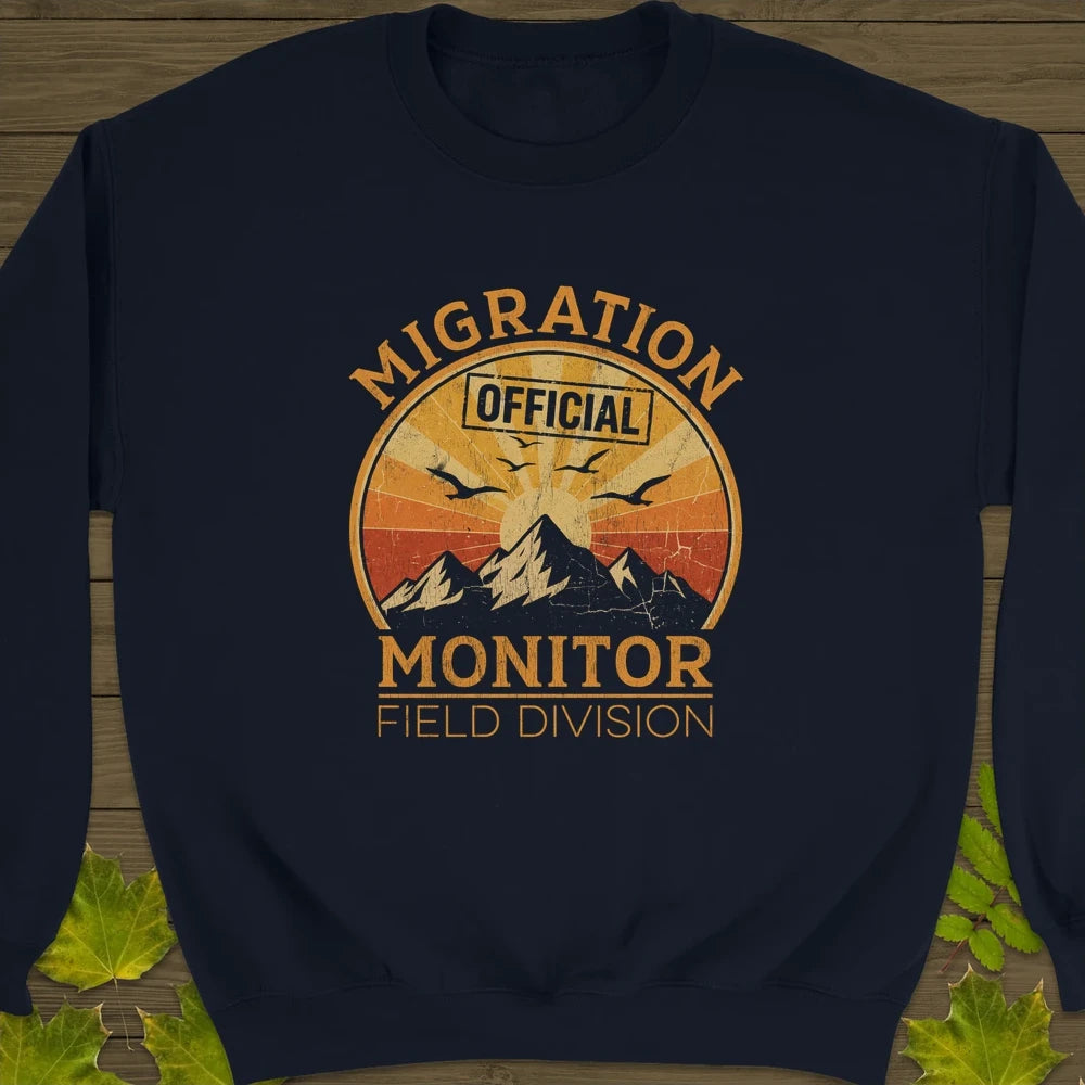 Migration Monitor Sweatshirt Navy