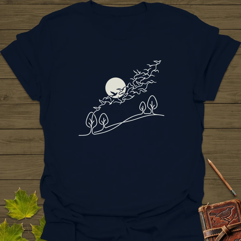 In Flight T-Shirt Navy