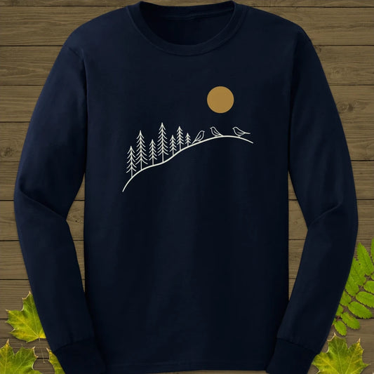 Morning Perch Long Sleeve Navy