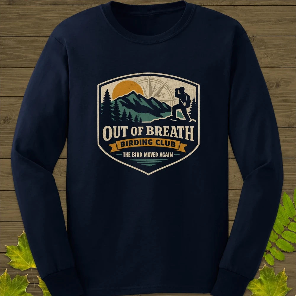 Out Of Breath Long Sleeve Navy