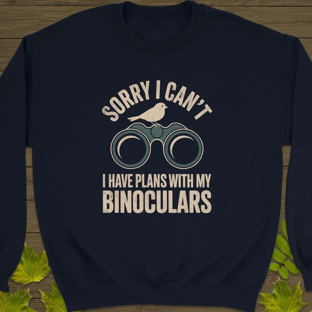 Binoculars Plan Sweatshirt Navy