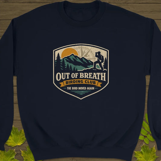 Out Of Breath Sweatshirt Navy