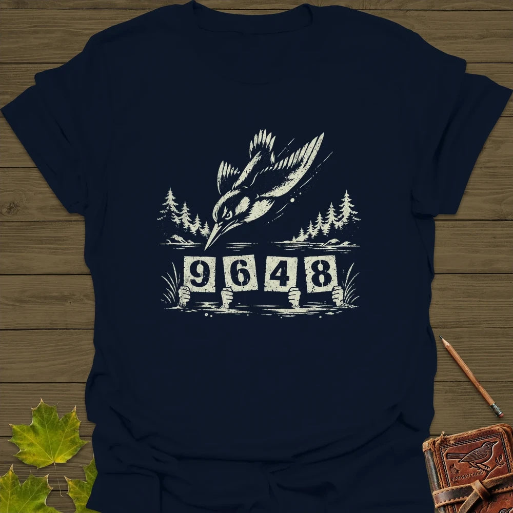 Kingfisher Dive T-Shirt Navy