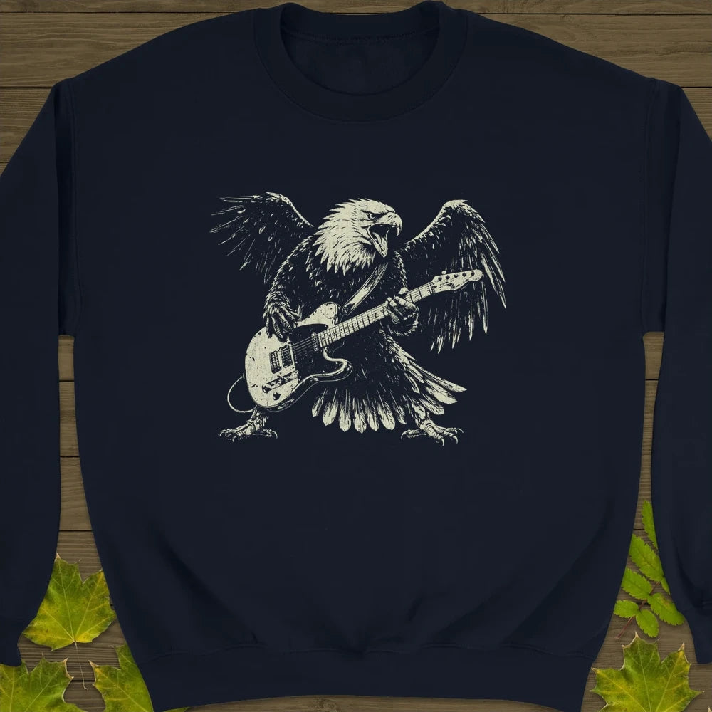 Eagle Guitar Hero Sweatshirt Navy