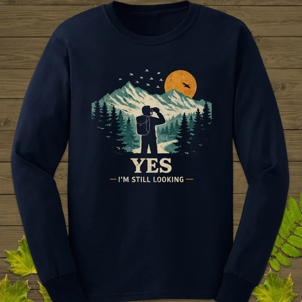Still Looking Long Sleeve Navy