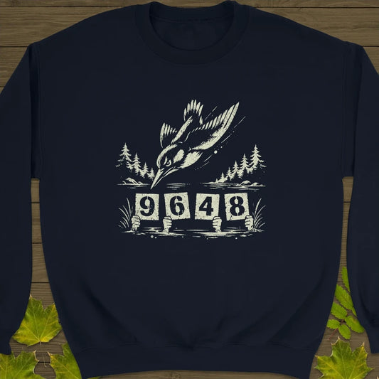 Kingfisher Dive Sweatshirt Navy