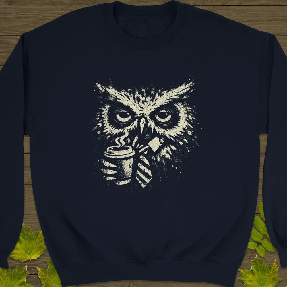 Office Owl Sweatshirt Navy