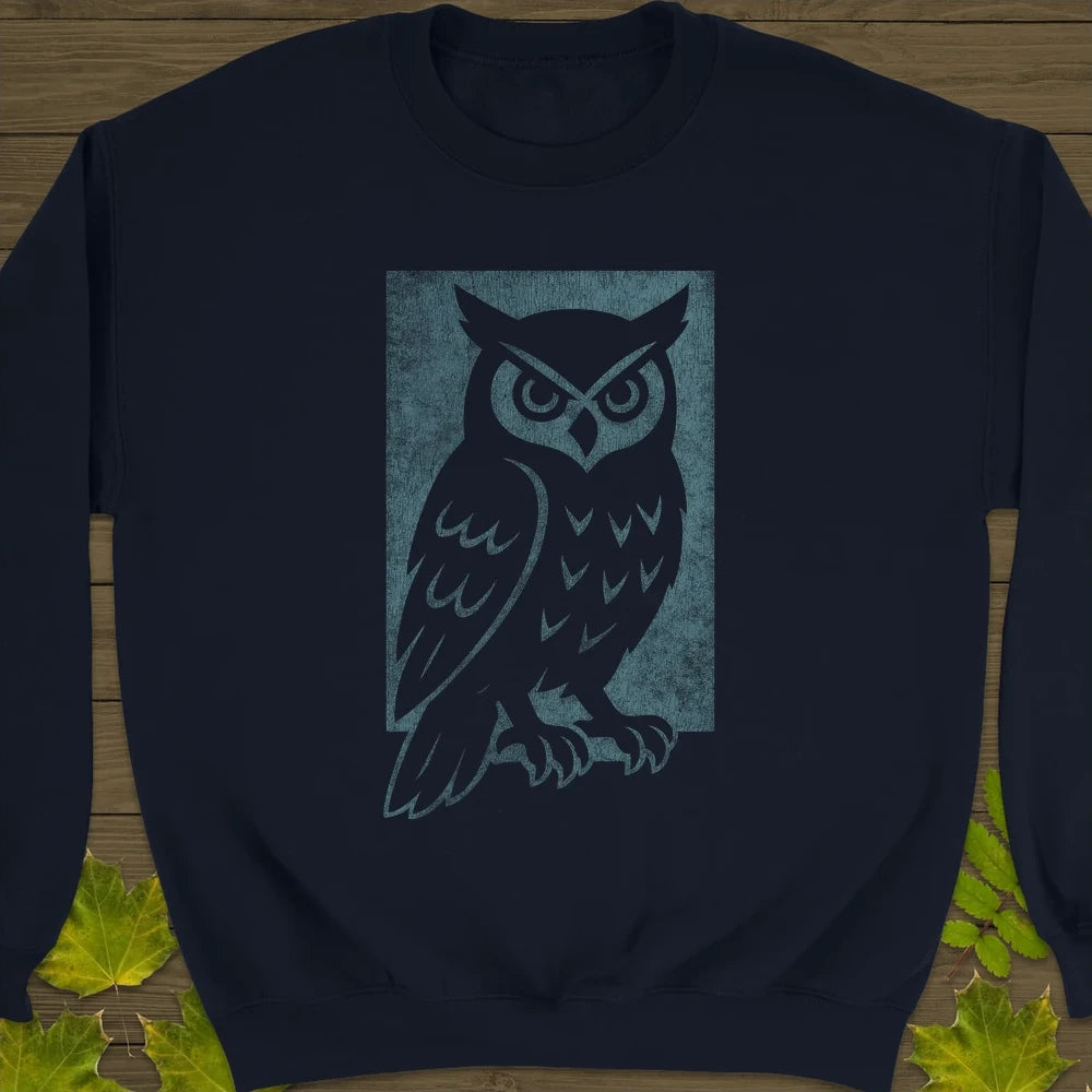 Shadow Owl Sweatshirt Navy
