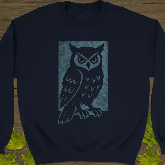 Shadow Owl Sweatshirt Navy