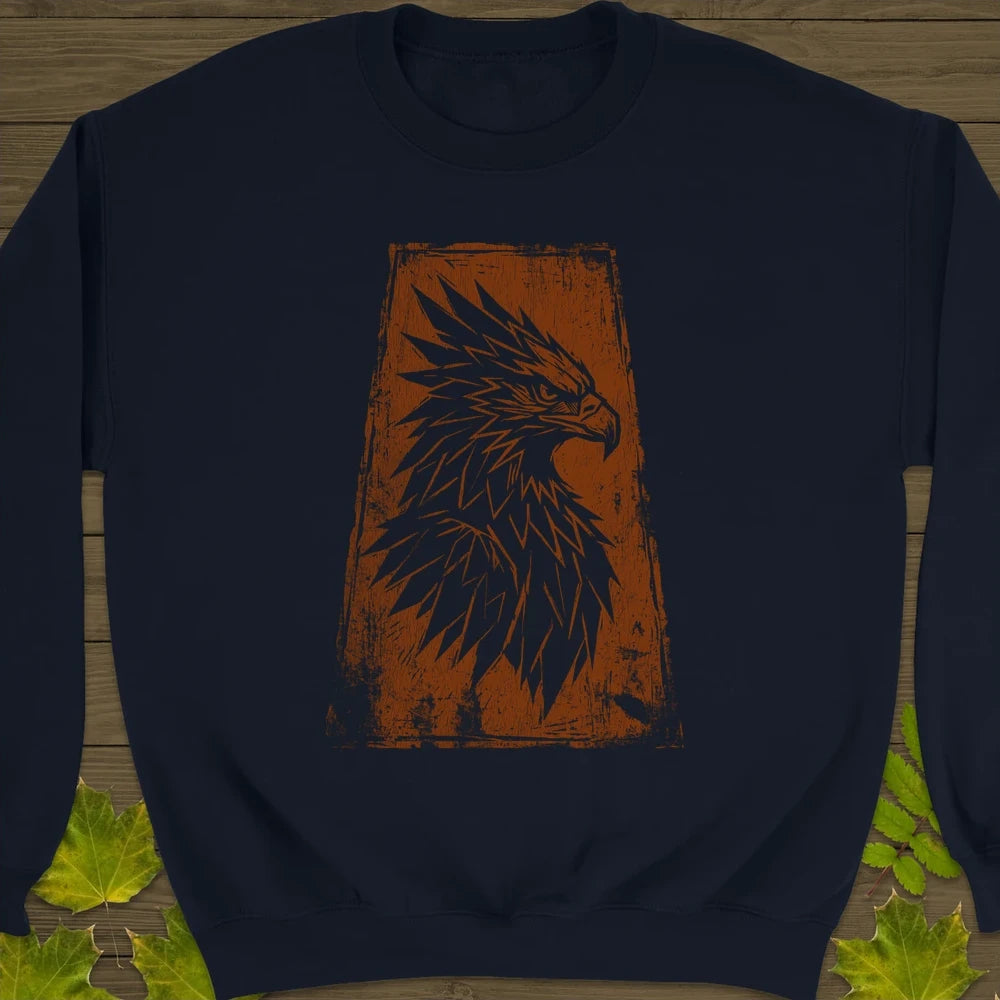 Tribal Eagle Sweatshirt Navy