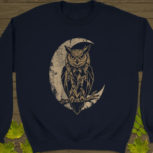 Lunar Owl Sweatshirt Navy