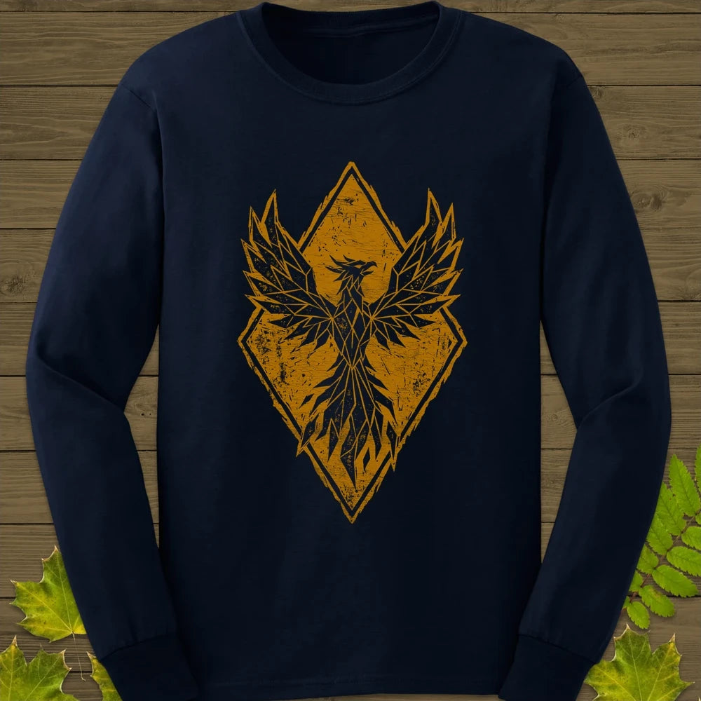 Phoenix Rising Long Sleeve Navy