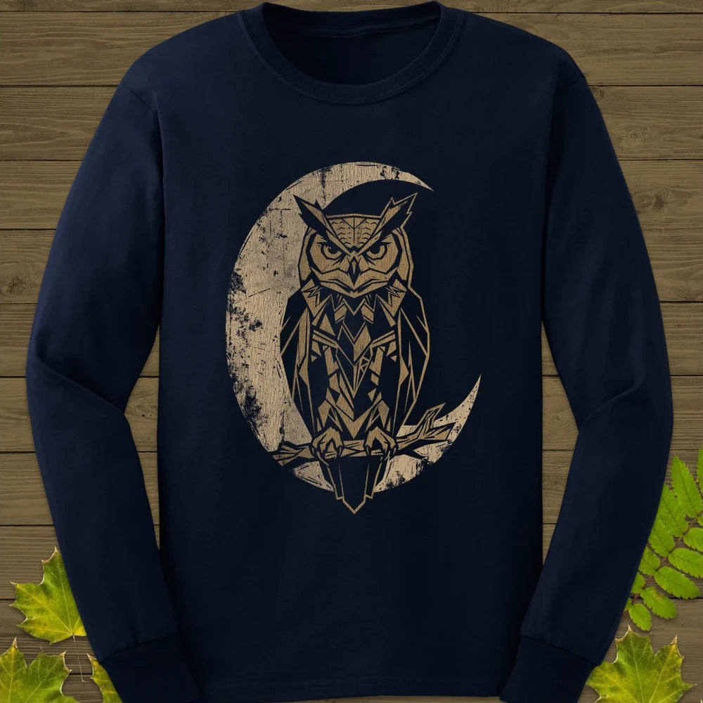Lunar Owl Long Sleeve Navy