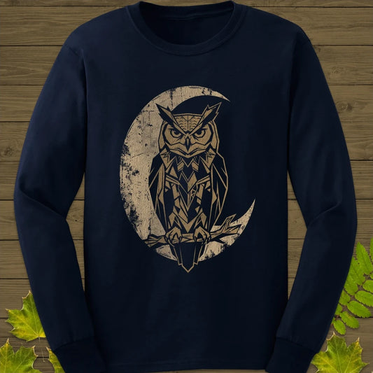 Lunar Owl Long Sleeve Navy