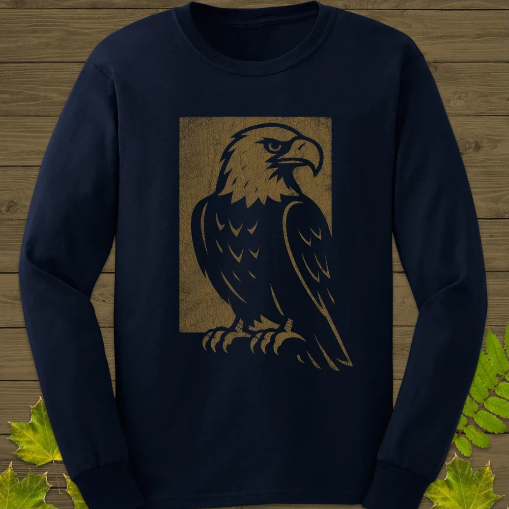 Watchful Eagle Long Sleeve Navy