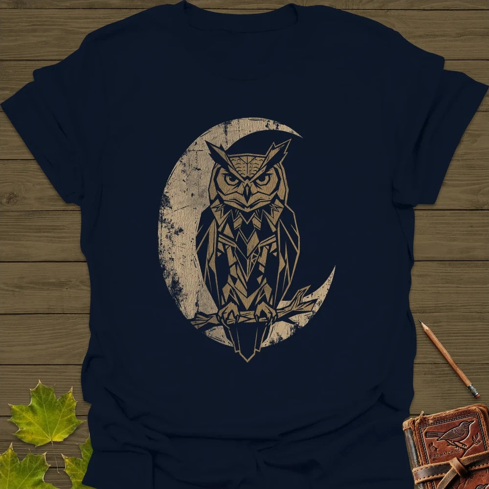 Lunar Owl T-Shirt Navy
