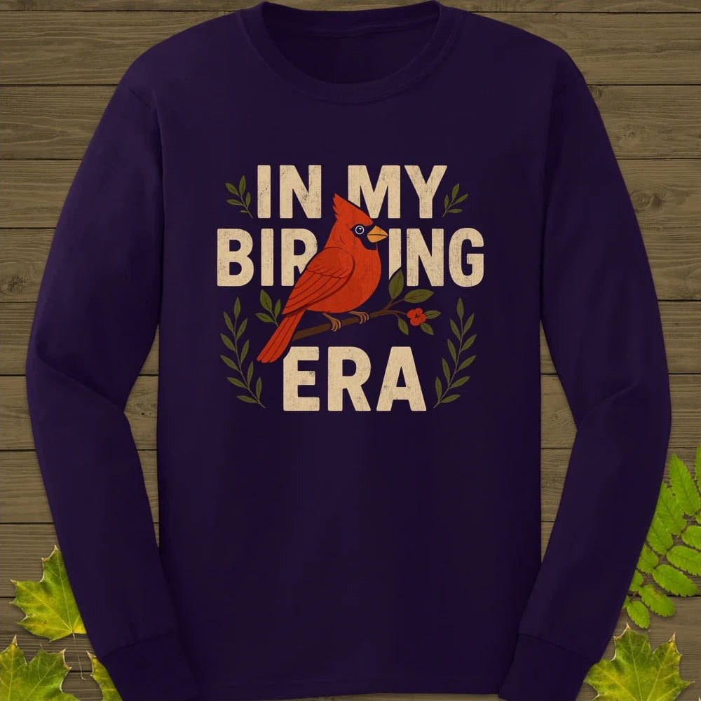 Birding Era Long Sleeve Purple