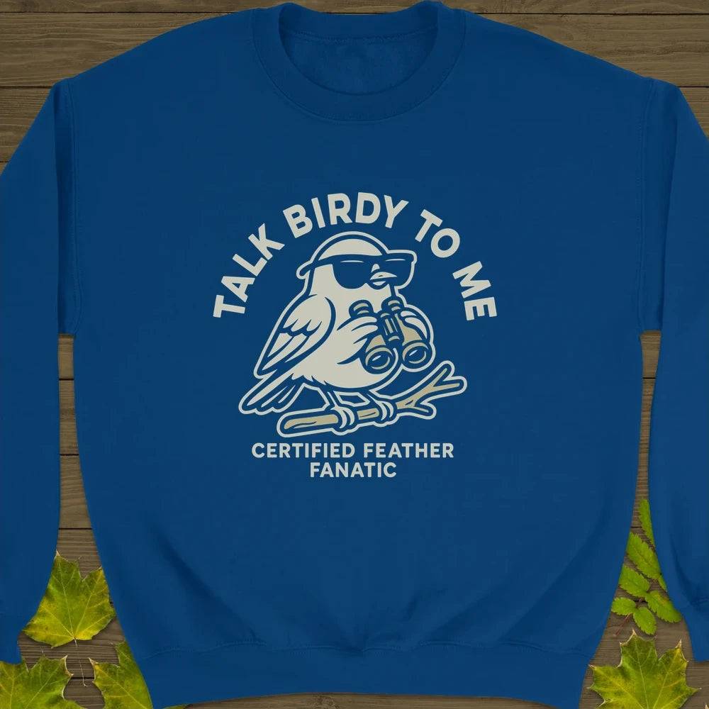 Talk Birdy Crewneck Sweatshirt Royal