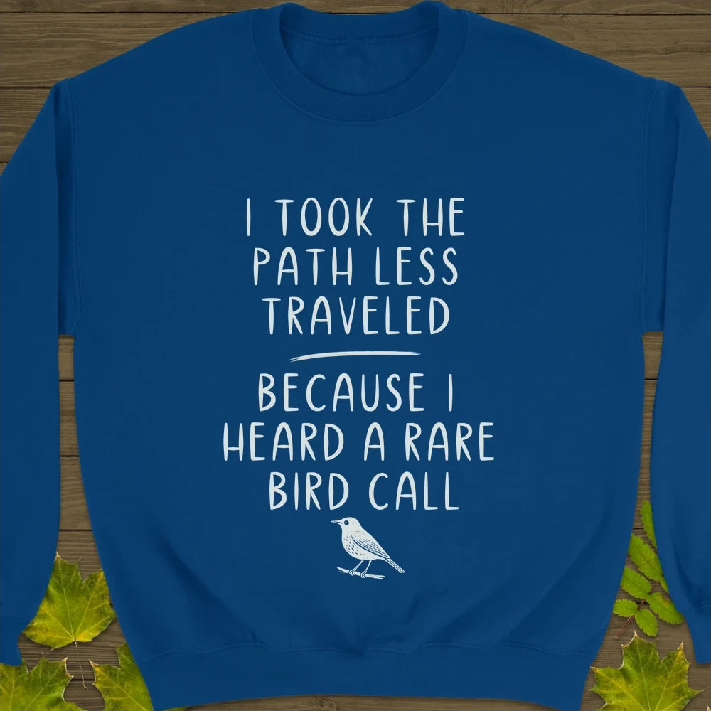 Path Less Traveled Crewneck Sweatshirt Royal