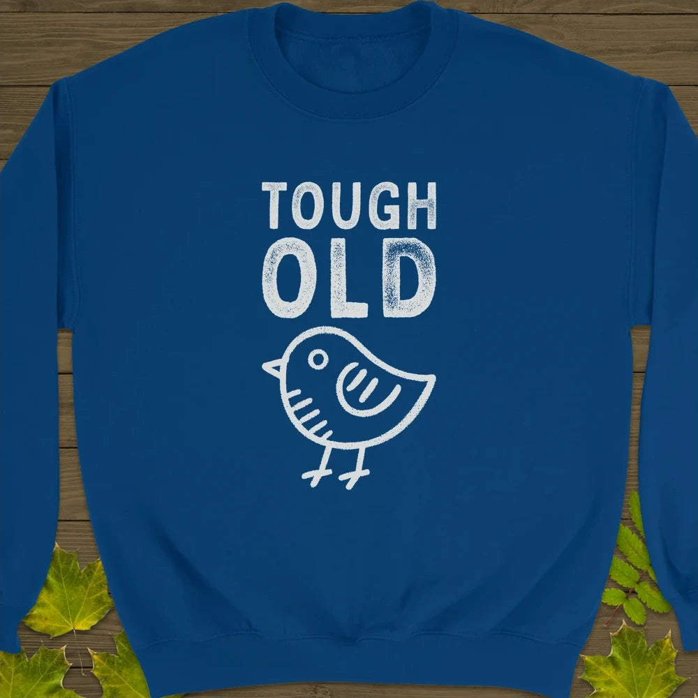 Tough Old Bird Crewneck Sweatshirt Royal