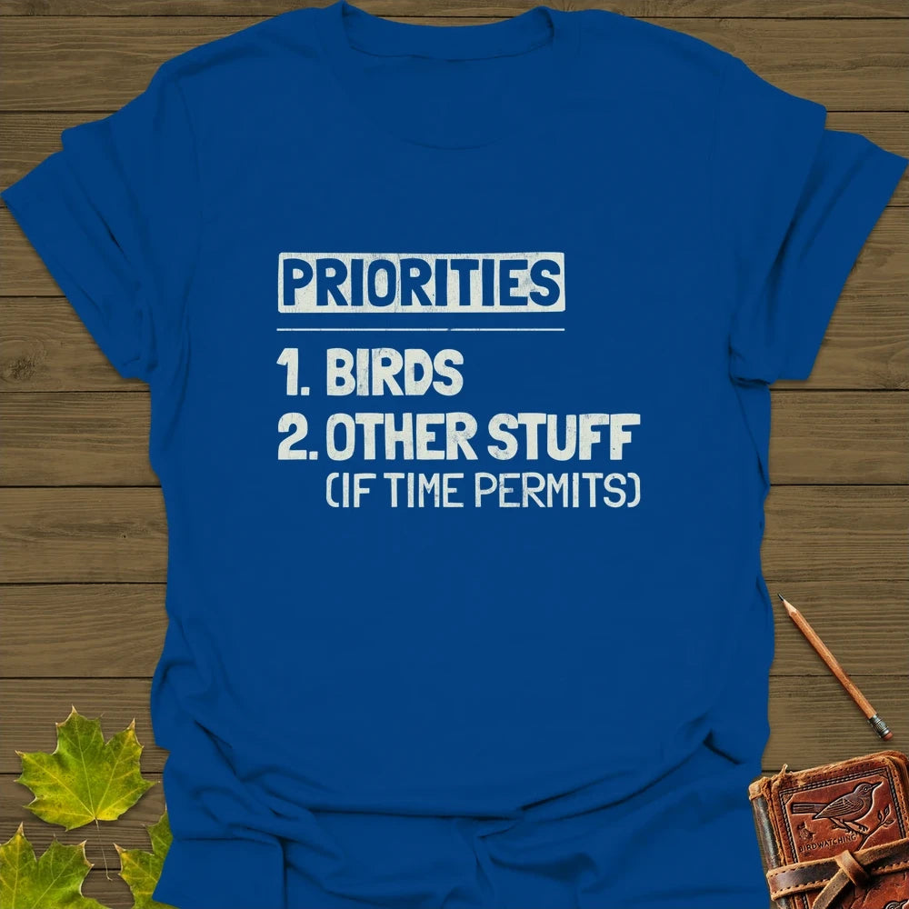 Priorities T-Shirt Royal