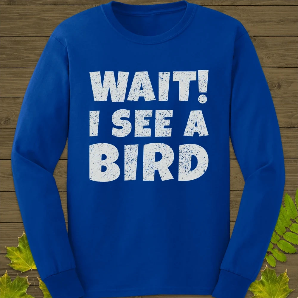 I See A Bird Long Sleeve Royal