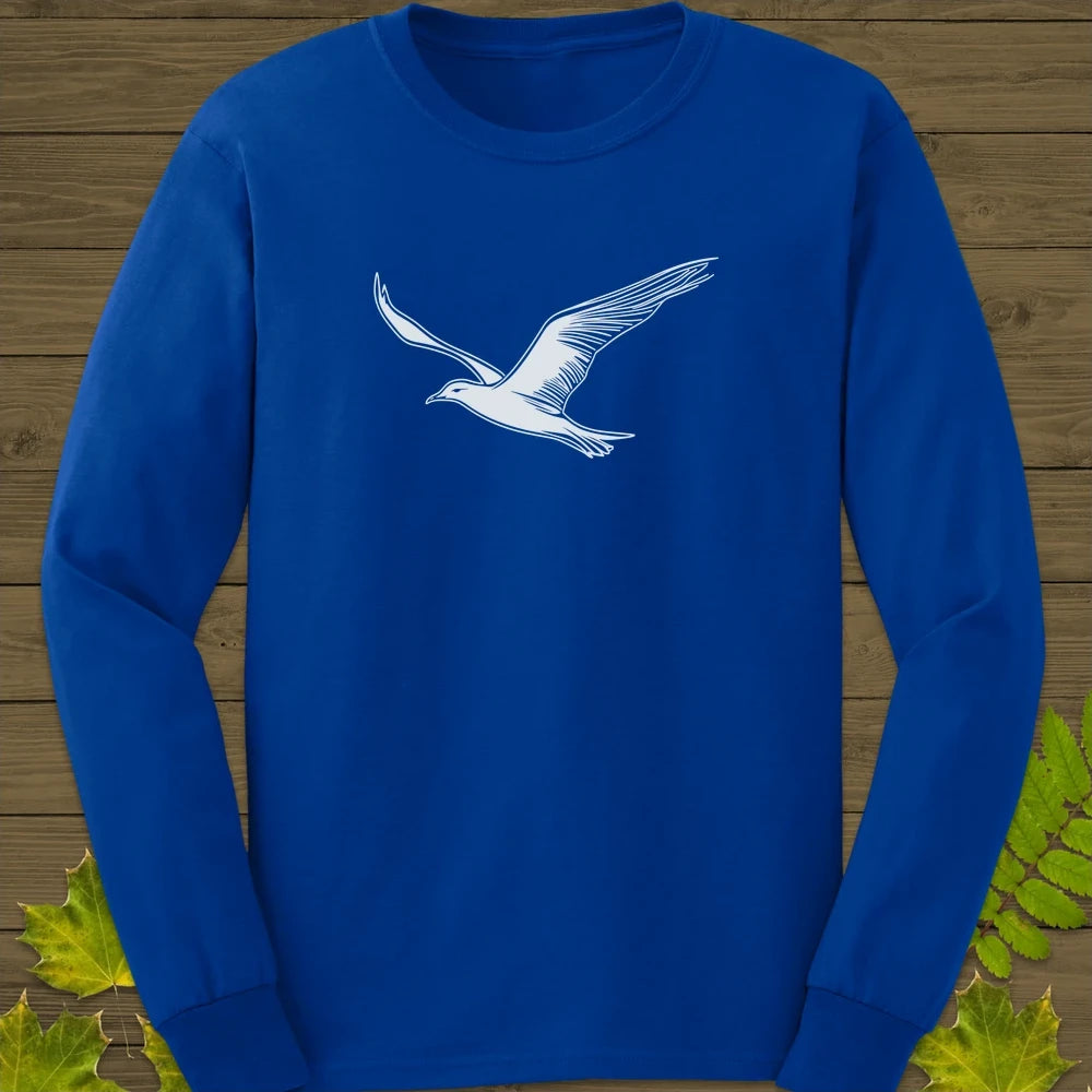 Open Skies Seagull Long Sleeve Royal
