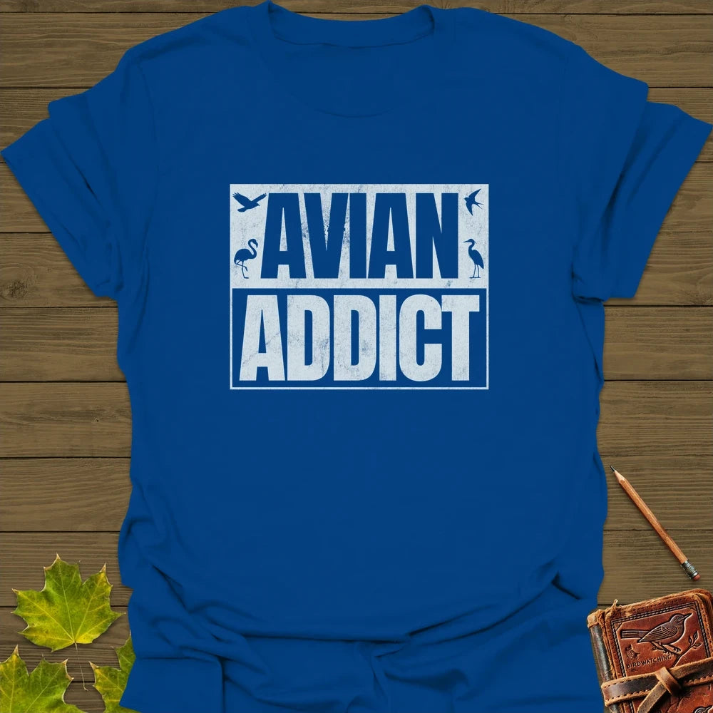 Avian Addict T-Shirt Royal