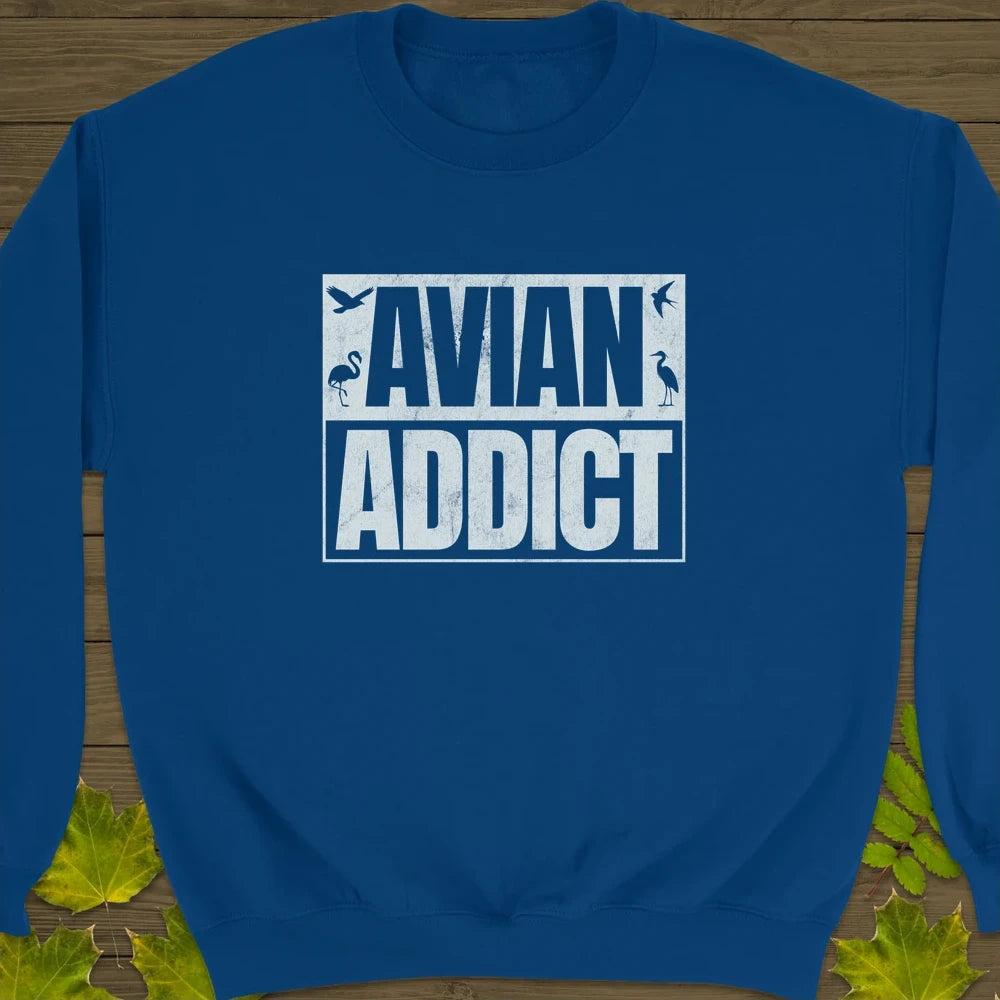 Avian Addict Crewneck Sweatshirt Royal