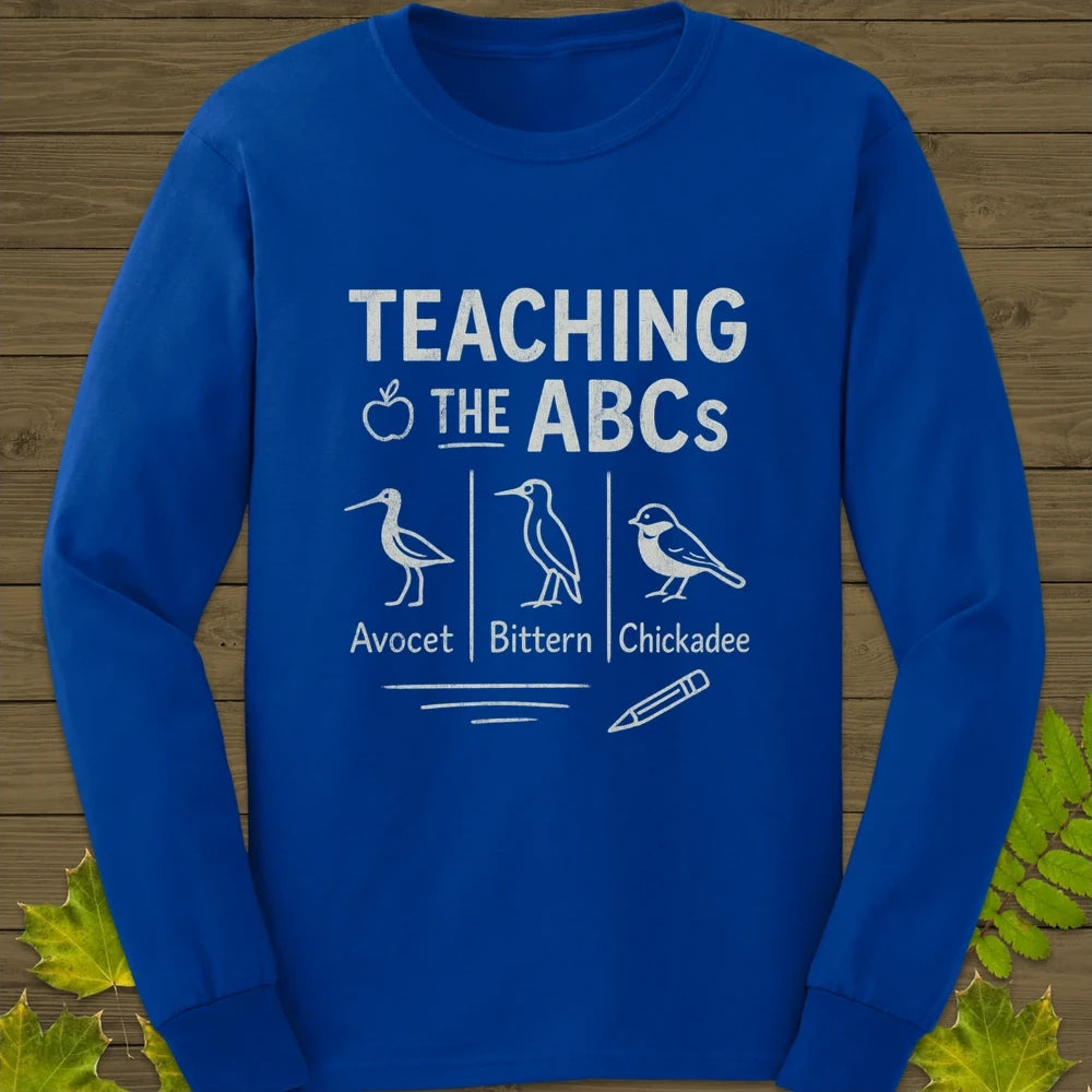 Teaching The ABCs Long Sleeve Royal