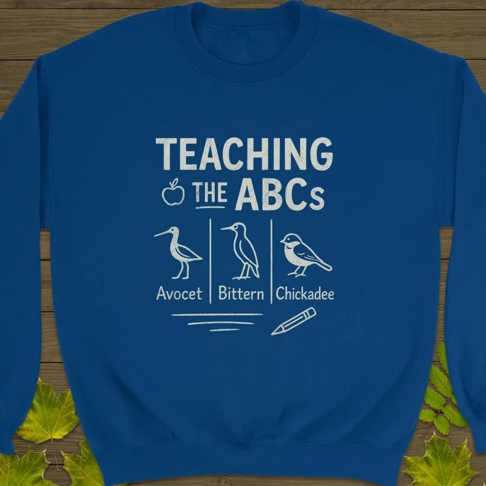 Teaching The ABCs Crewneck Sweatshirt Royal